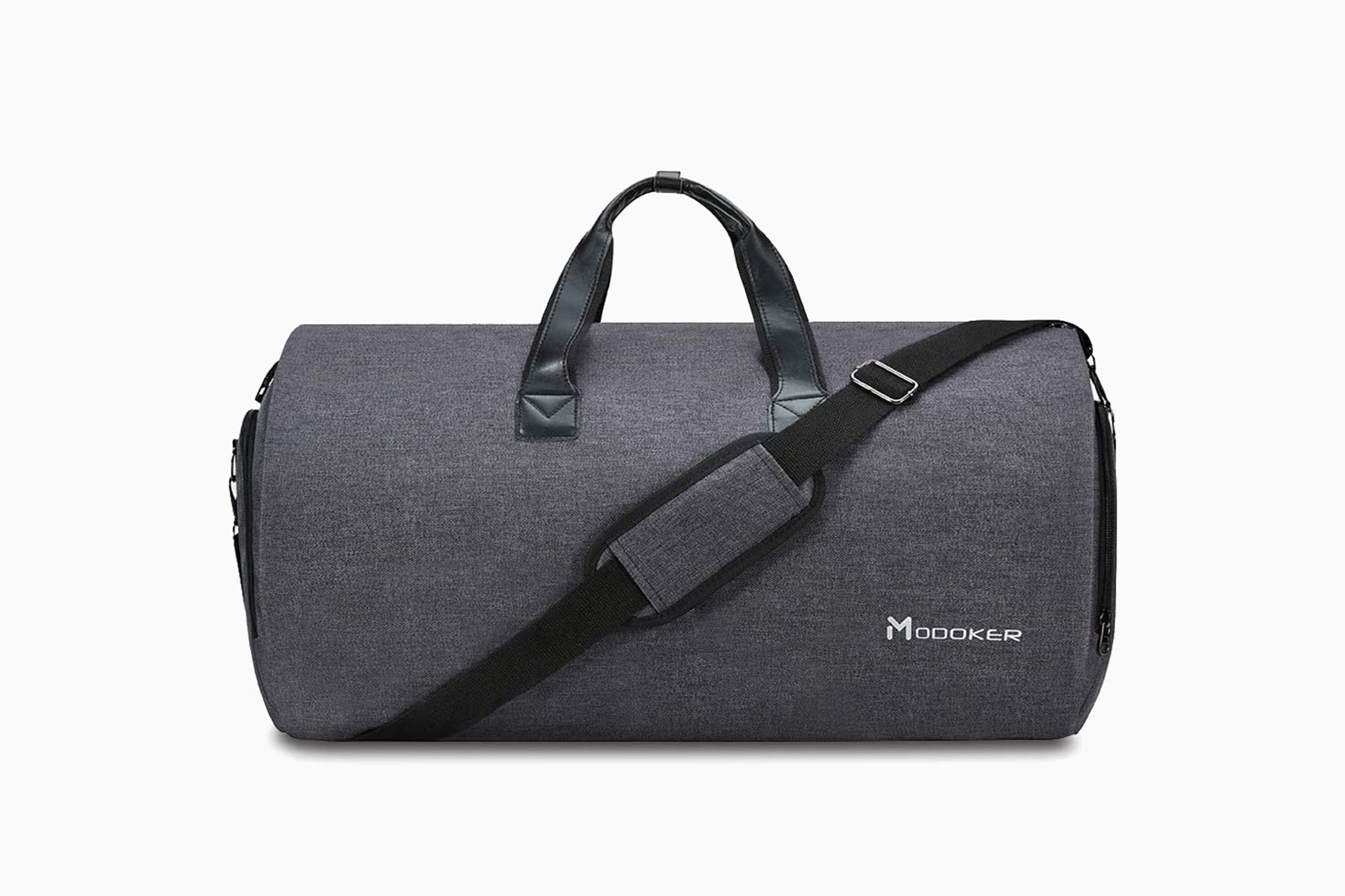 Black Suit Travel Bag Men and Women Suit Travel Bag Carrier Luggage with Shoe Pouch and Detachable Shoulder Strap Carry on Garment Bag for Travel or Sport 
