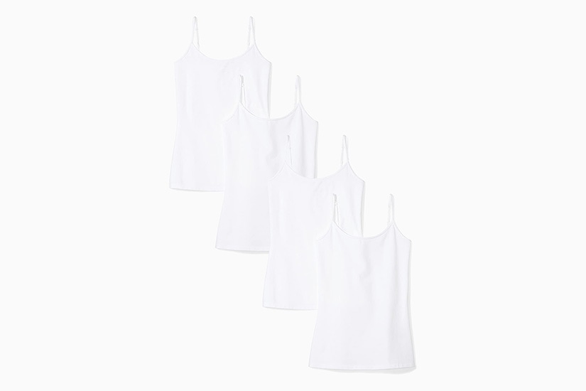 best white t-shirt women amazon essentials slim fit camisole luxe digital