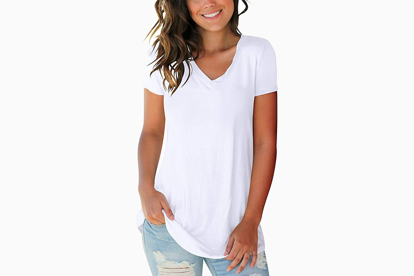 oversized white t shirt womens