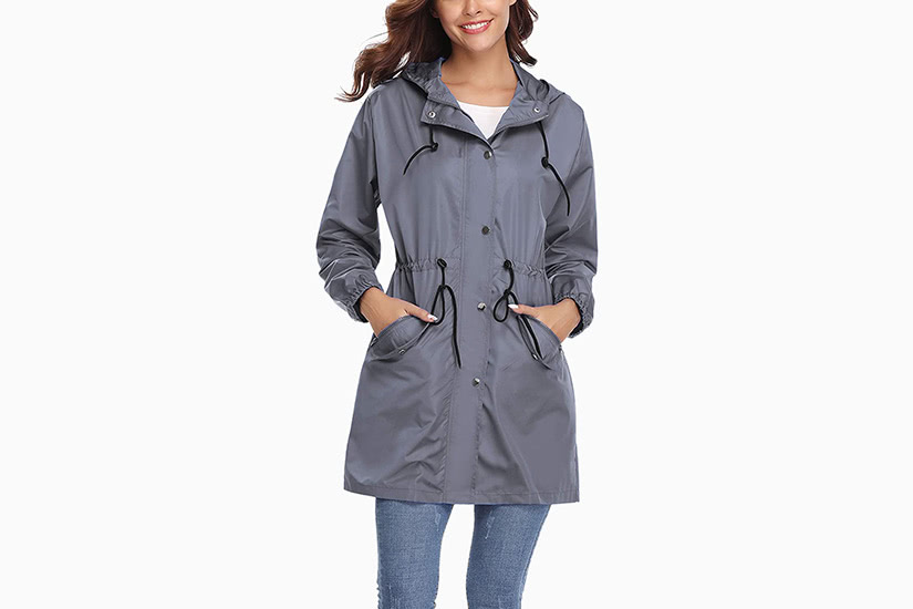 columbia long rain jacket