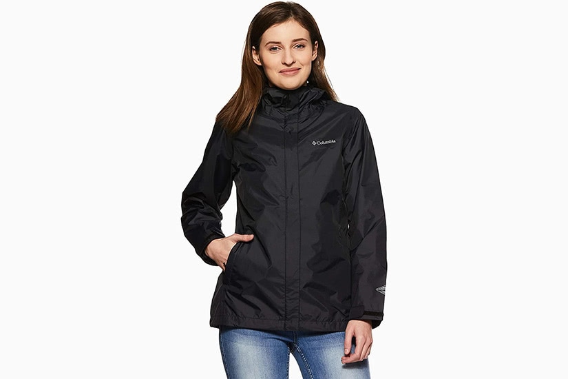 columbia petite rain jacket