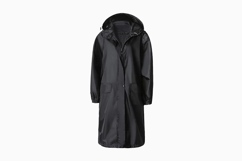 warm rain coat women