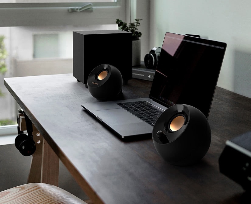 office desk speakers