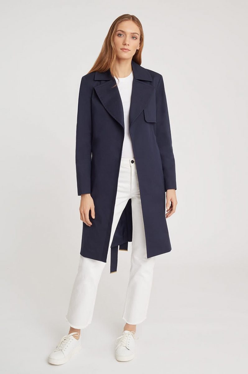 best women trench coat brand cuyana - Luxe Digital