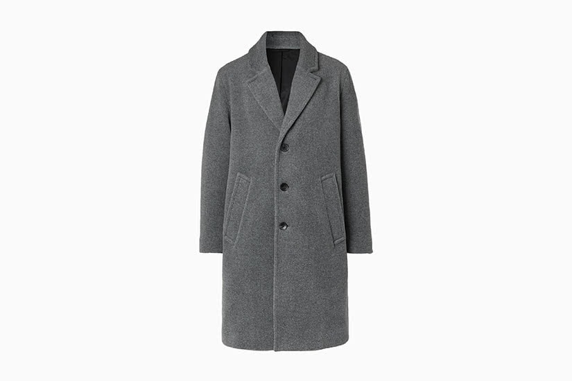 mens long black coat uk