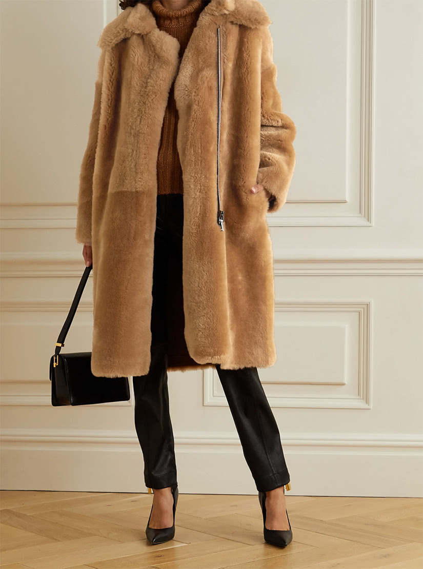 womens fluffy winter coat