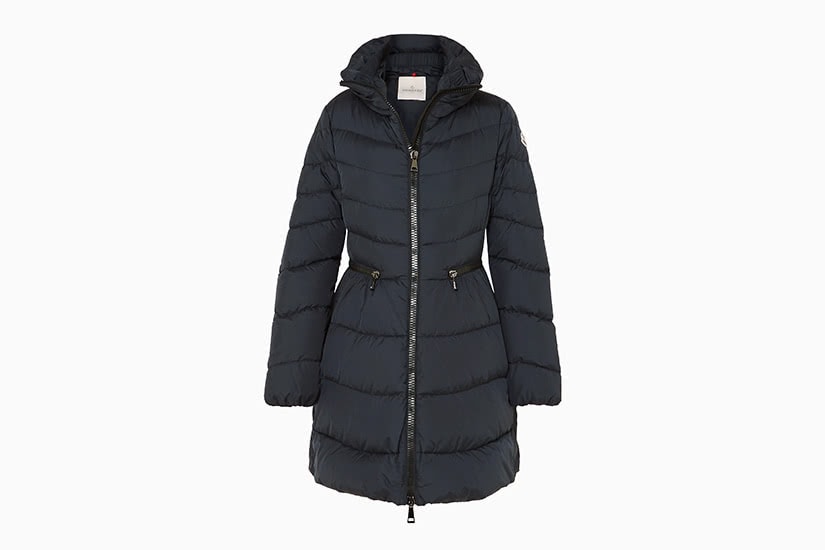 BITOPYTOPSIY Women Winter Warm Knee Length Down Coat Solid Hooded Thick Slim Jacket Long Overcoat 