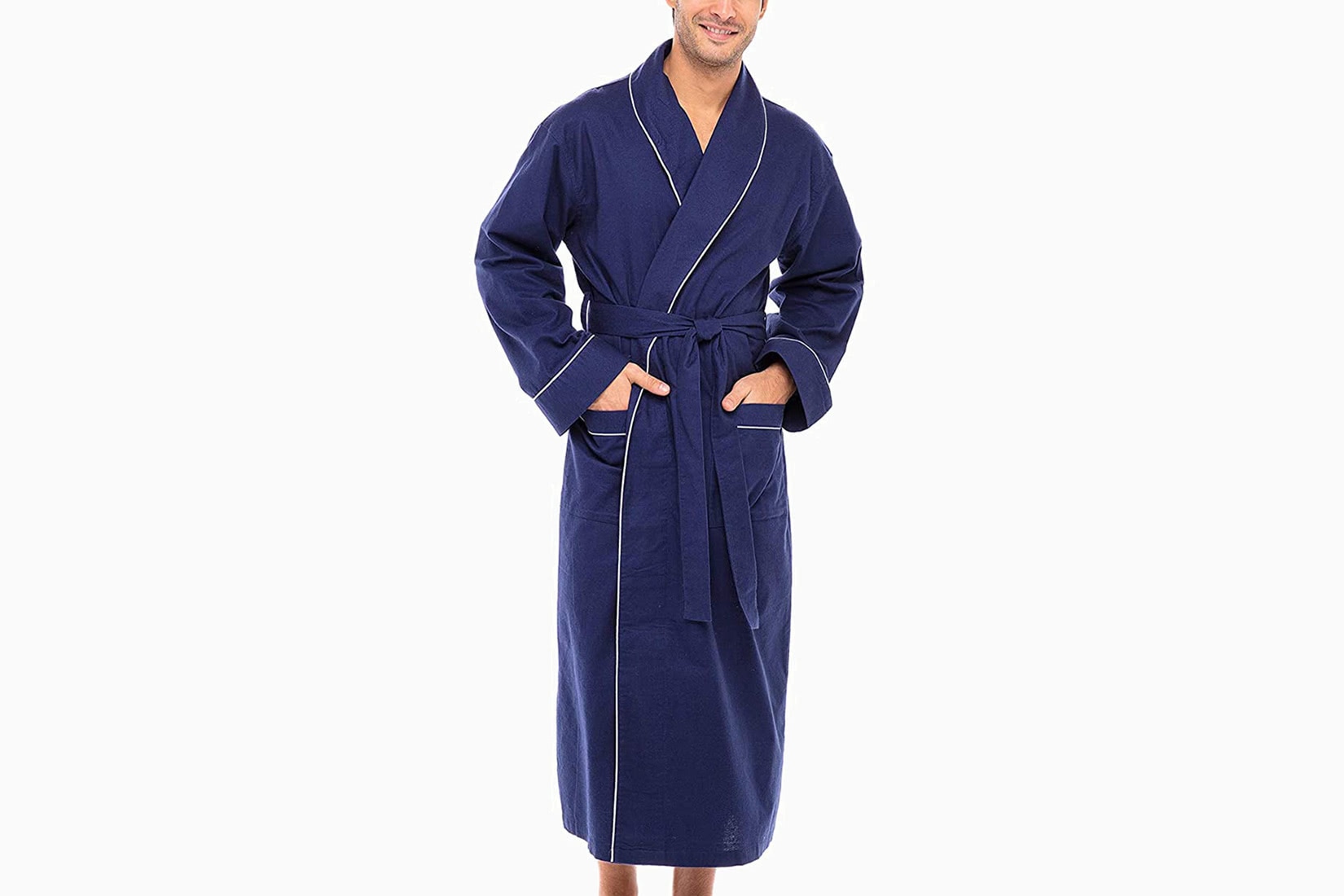 best robes men alexander del rossa flannel robe luxe digital