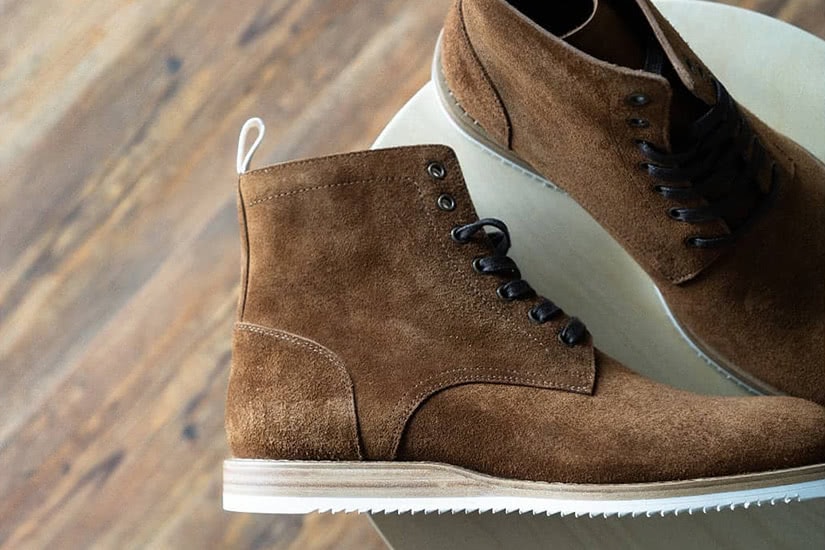 how to clean suede shoes oliver cabell sb boot - Luxe Digital