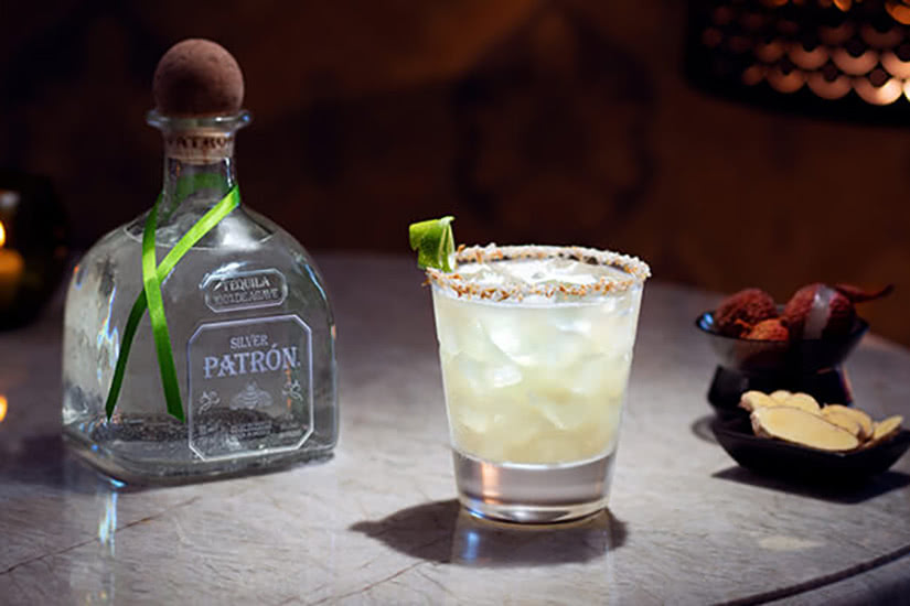 ingredientes da receita do coquetel patron Tequila margarita - Luxe Digital