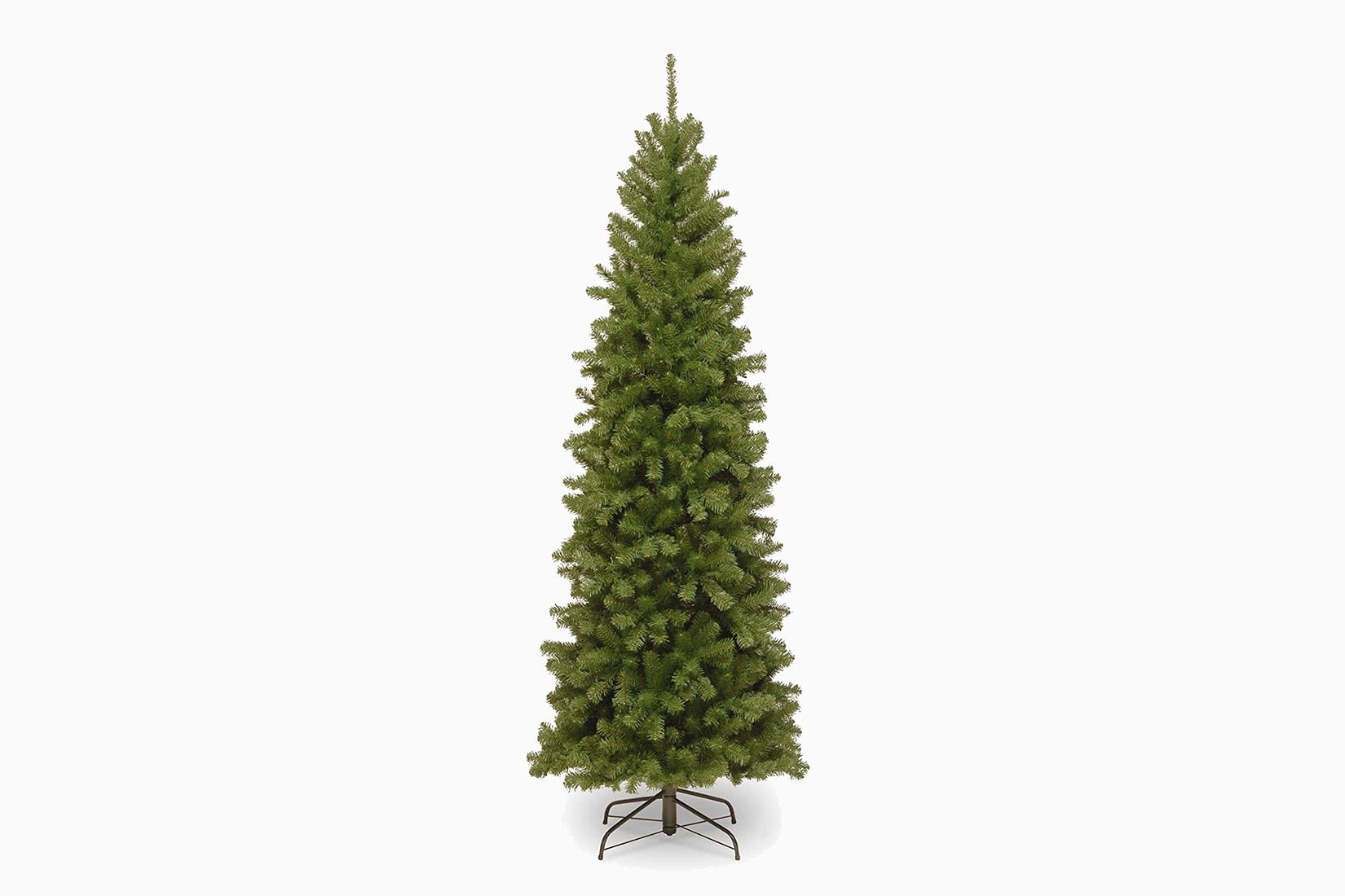 best artificial Christmas tree slim national tree company pencil review - Luxe Digital