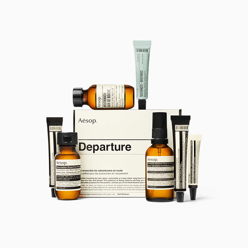 best stocking stuffers ideas aesop skincare travel kit - Luxe Digital