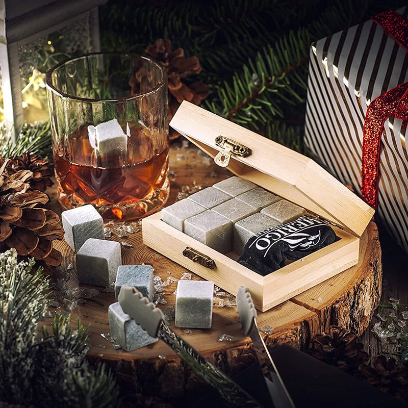 best stocking stuffers ideas amerigo whiskey stones - Luxe Digital