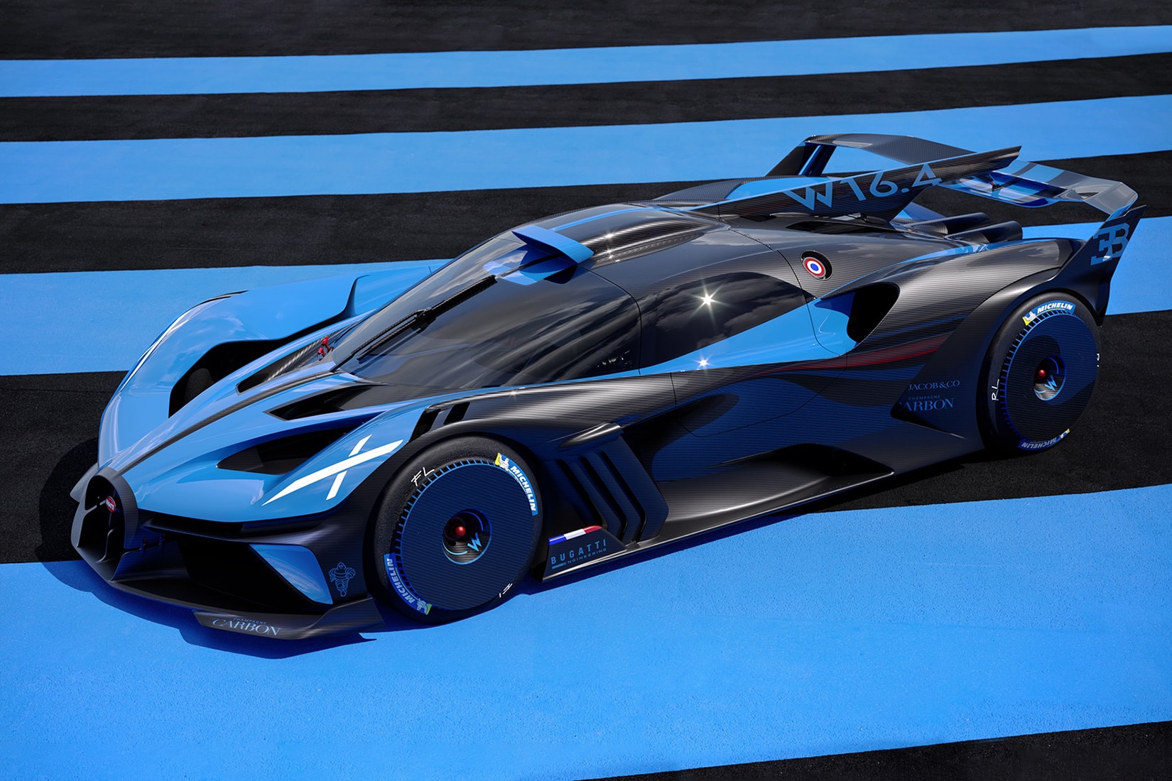 fastest cars world 2021 Bugatti Bolide - Luxe Digital