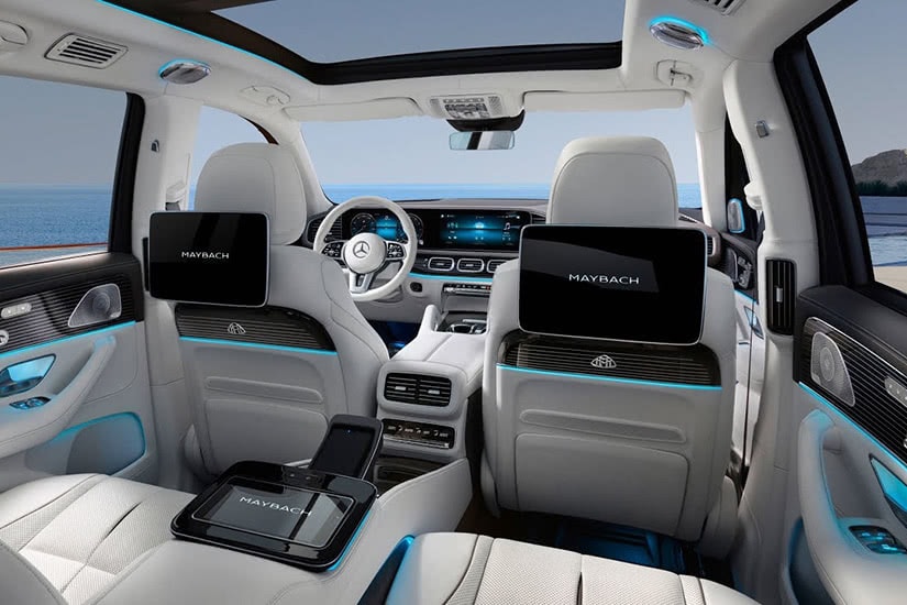 best luxury suv 2021 Mercedes-Benz GLS Maybach interior - Luxe Digital