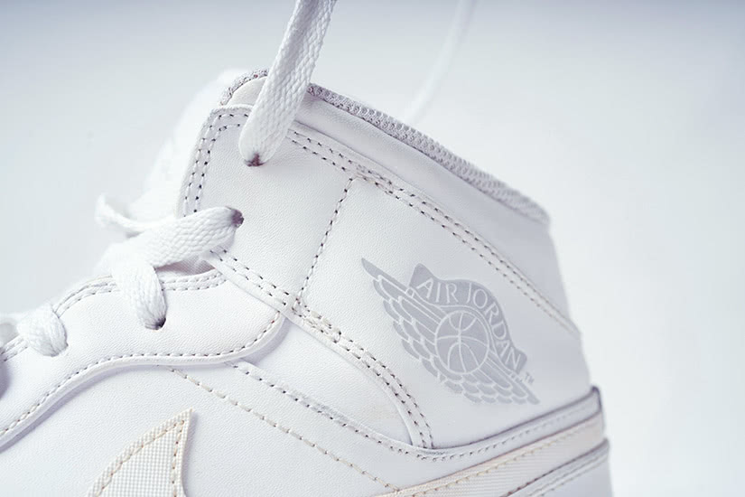 white and gold designer sneakers