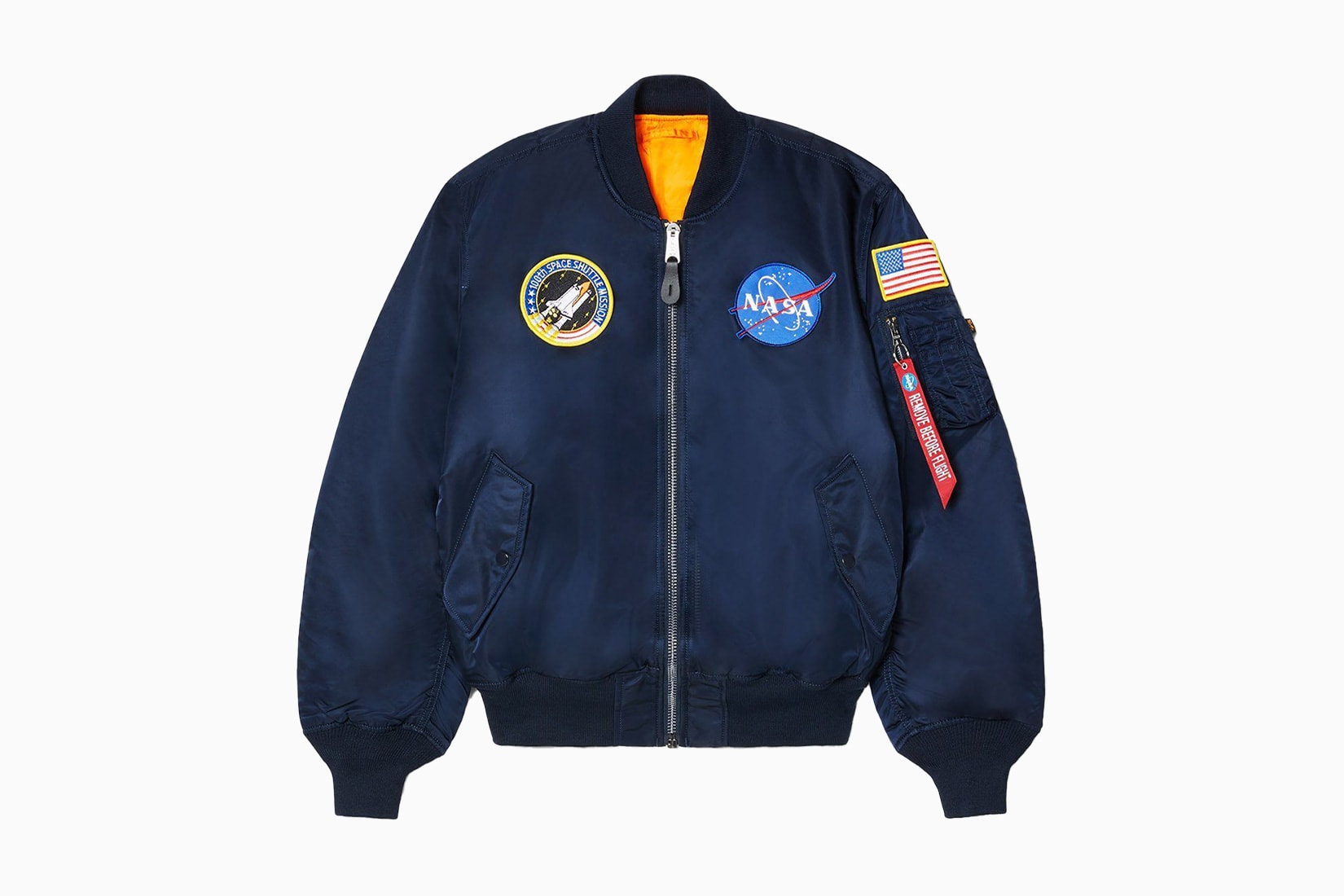 nasa aviator jacket