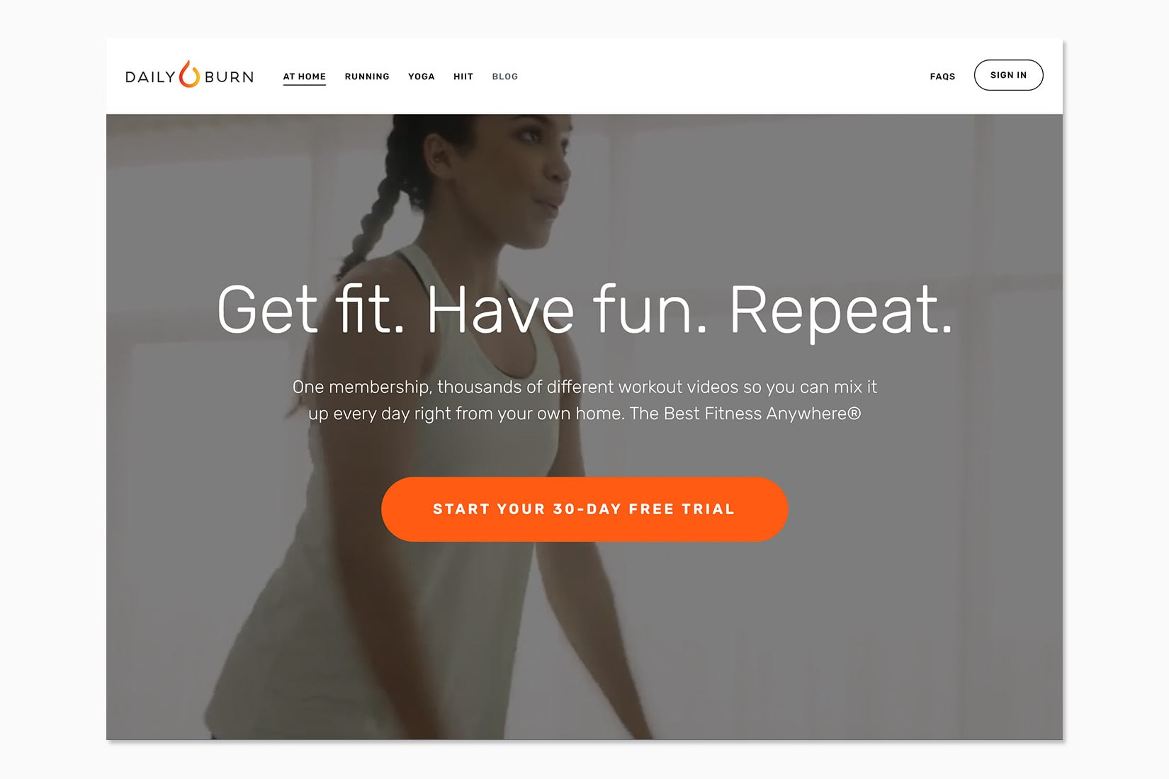 best online workout program dailyburn review - Luxe Digital