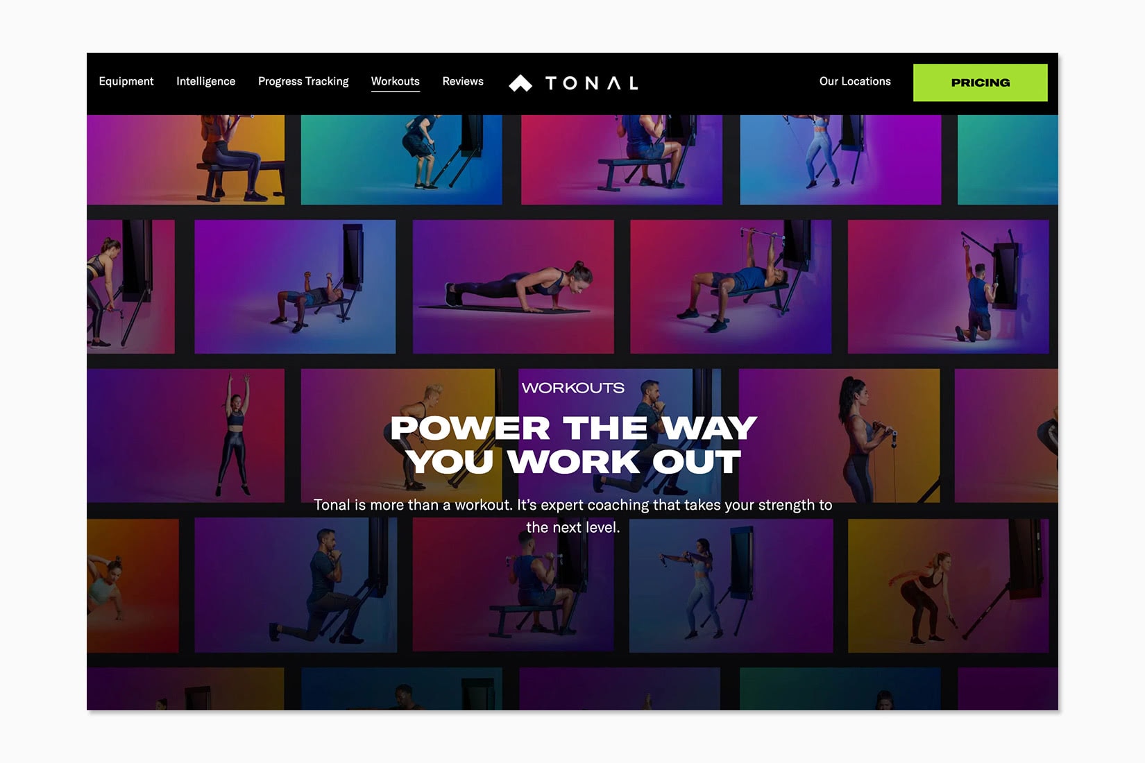 best online workout program tonal review - Luxe Digital