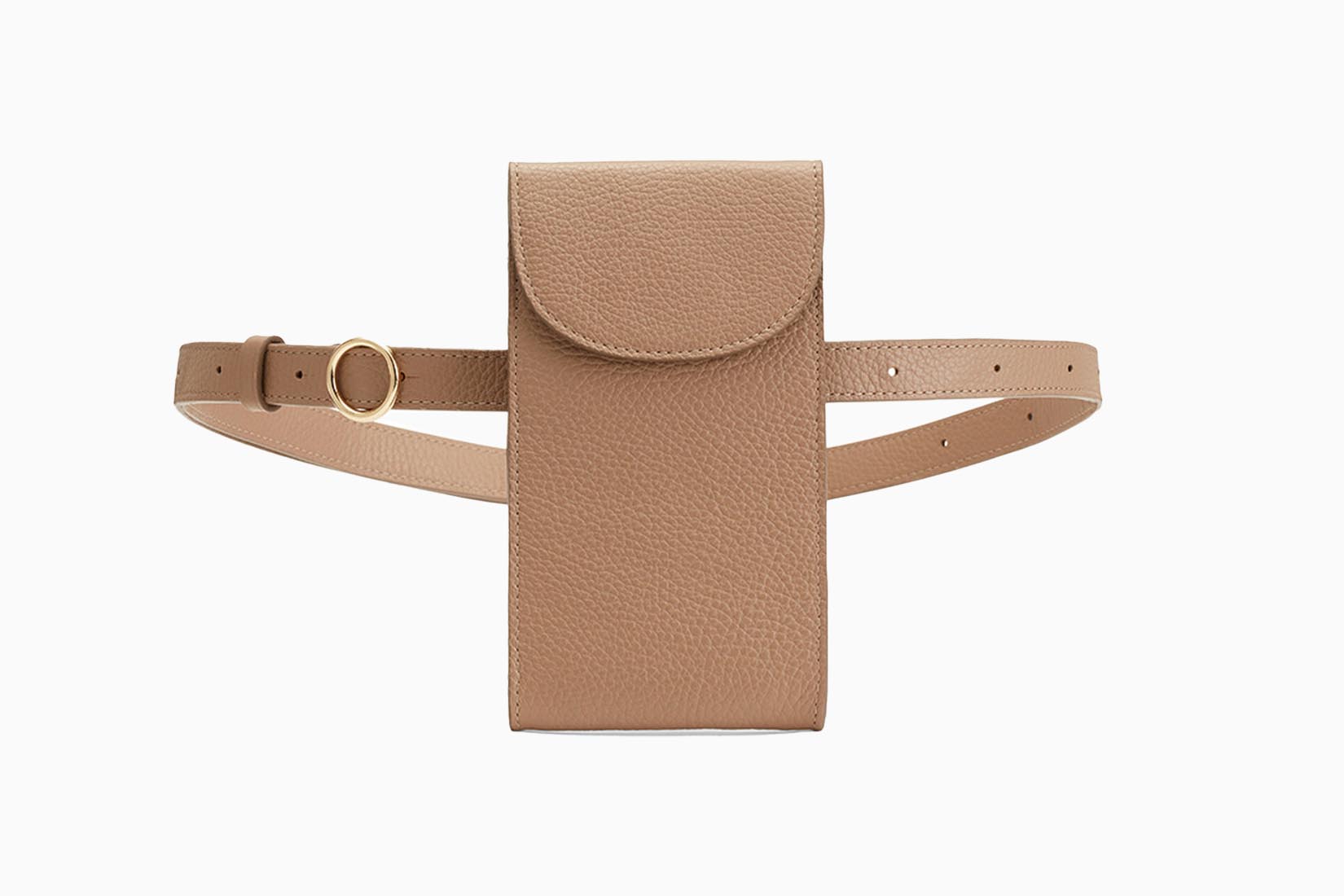 YAMEIZE PU Leather Chain Belt Bag for Women