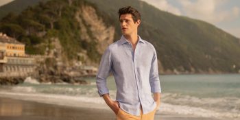 luca faloni menswear linen collection luxe digital