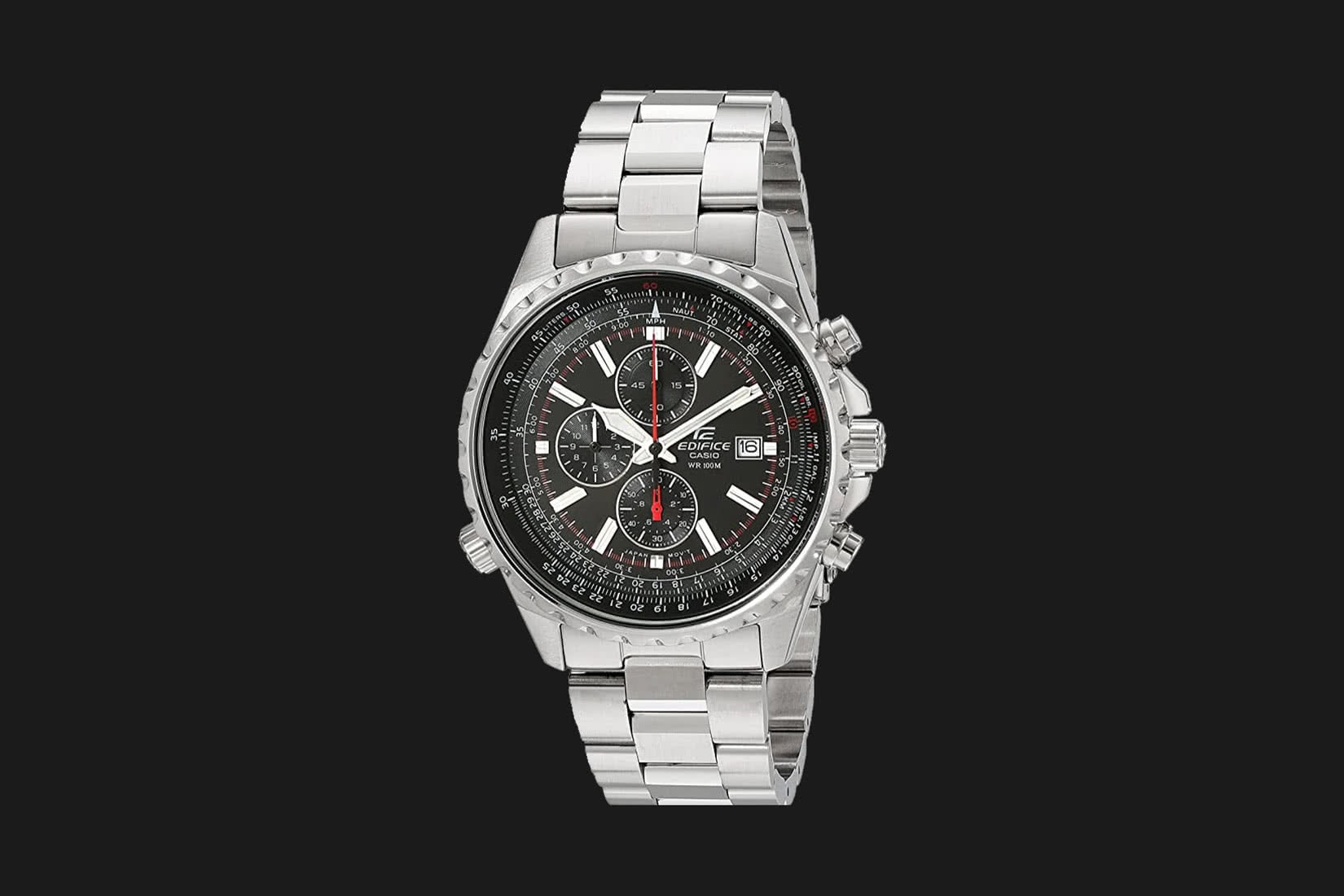 Casio Edifice WR100M Chain Men Watch