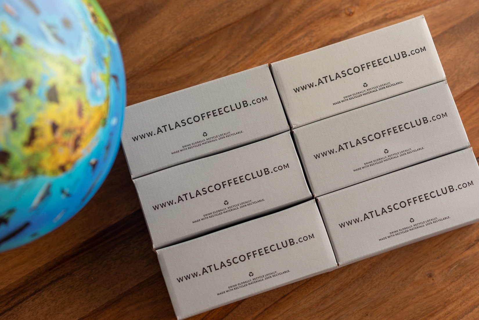 Atlas Coffee Club subscription review package - Luxe Digital
