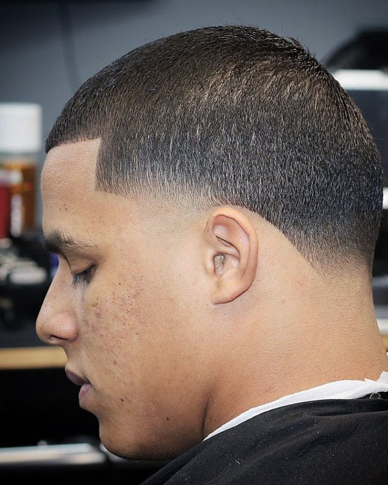 taper fade haircut for white men