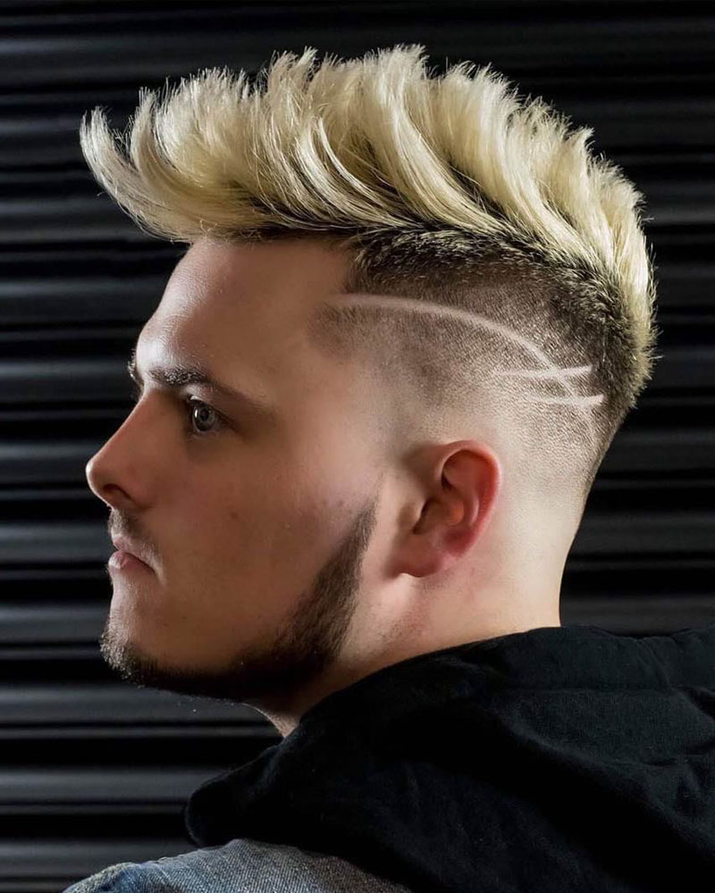 50 Coolest Mohawk Fade Haircuts For Men in 2023 in 2023 | Mens haircuts  fade, Haircuts for men, Cool hairstyles for men