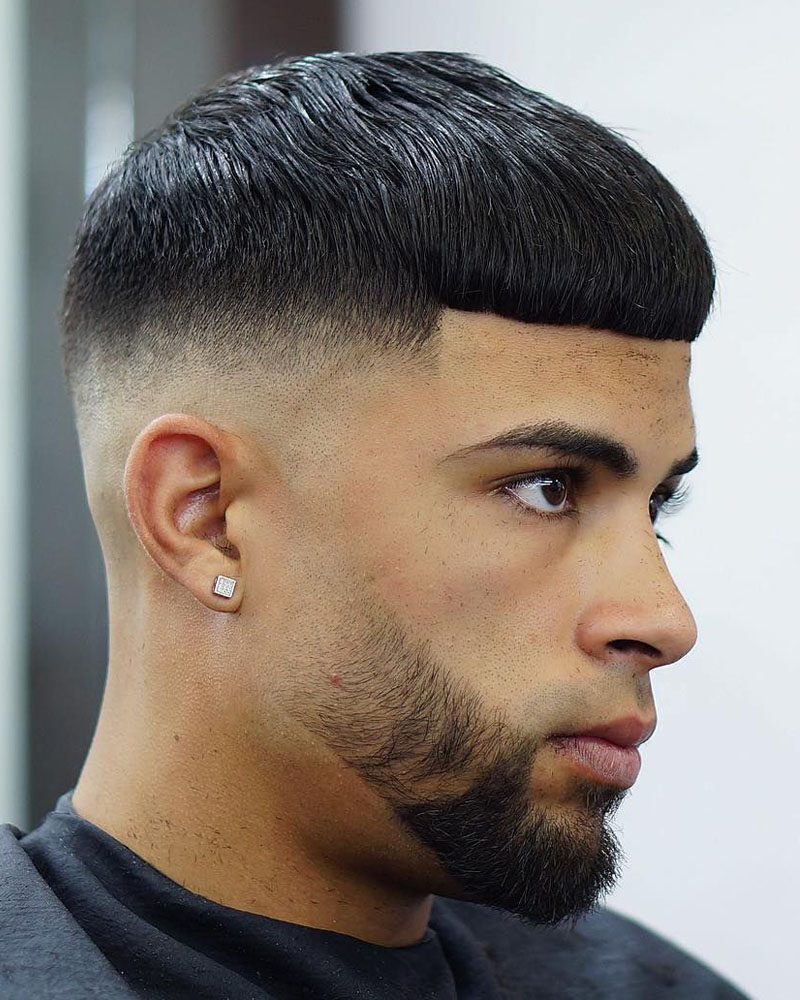 men fade haircuts straight hair fade Luxe Digital