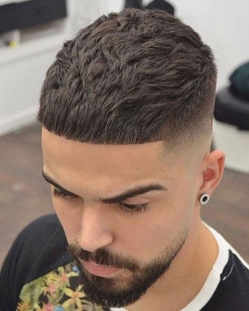 men fade haircuts cropped medium fade Luxe Digital