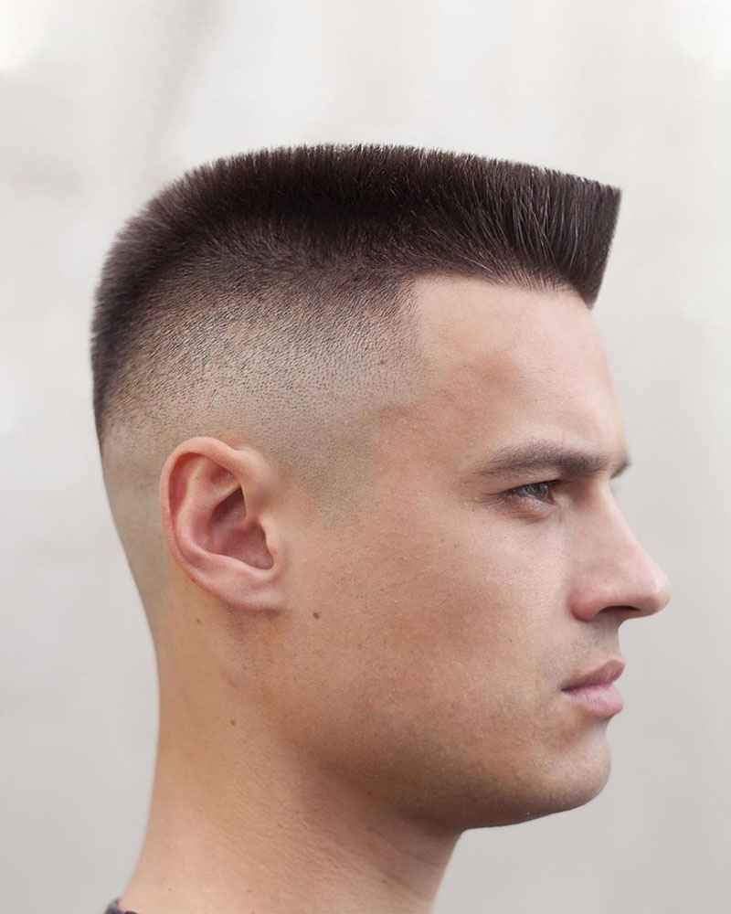 men fade haircuts high bald fade Luxe Digital