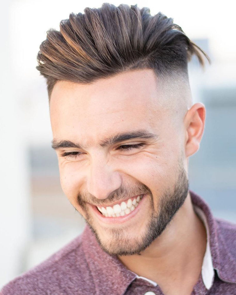 men fade haircuts comb over high fade Luxe Digital