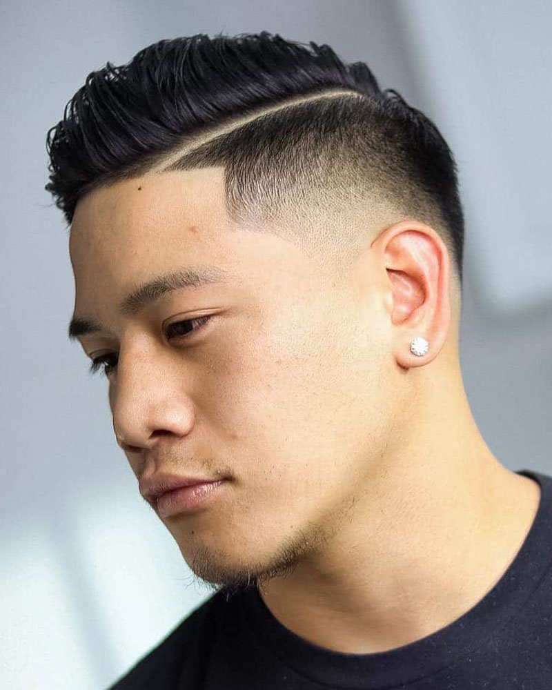 men fade haircuts comb over high fade Luxe Digital