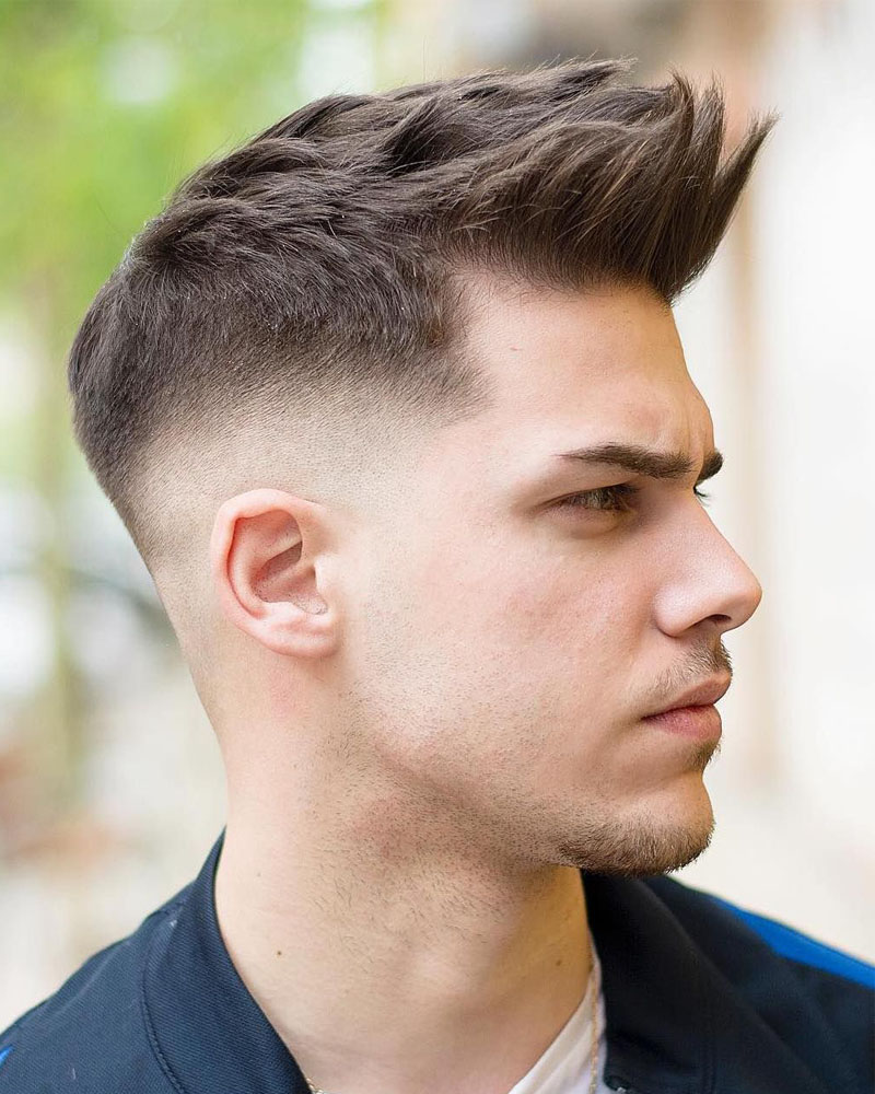 men fade haircuts medium fade Luxe Digital