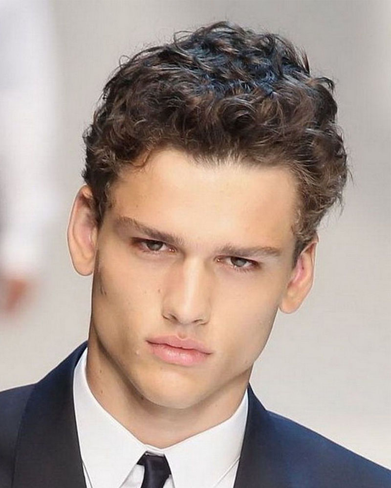 men curly hairstyles short messy style luxe digital