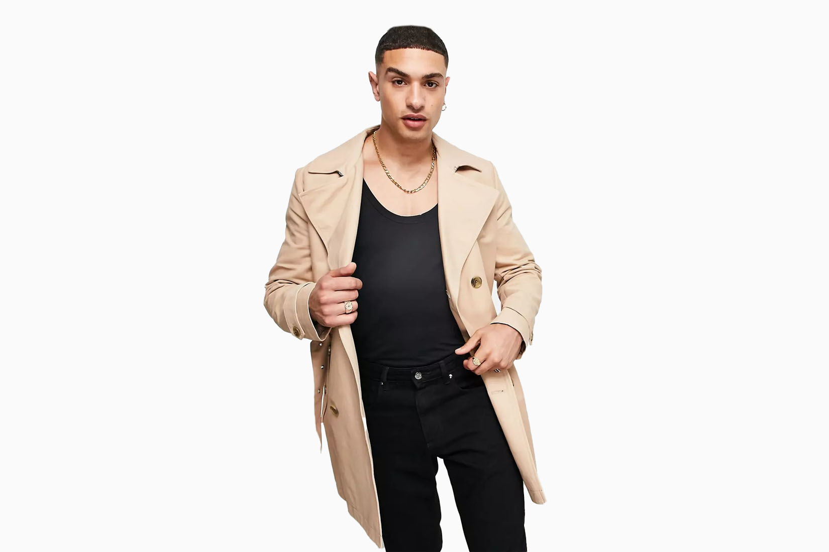 trench coat asos men