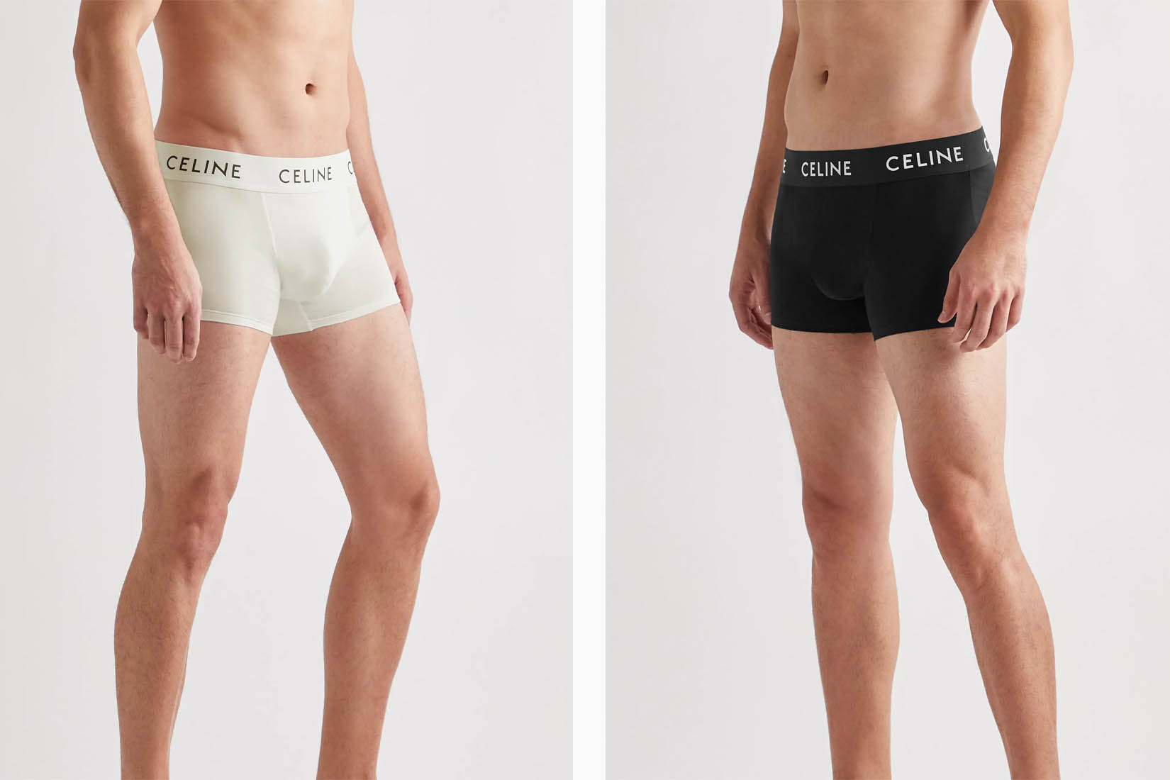 Celine Cotton Boxers Black