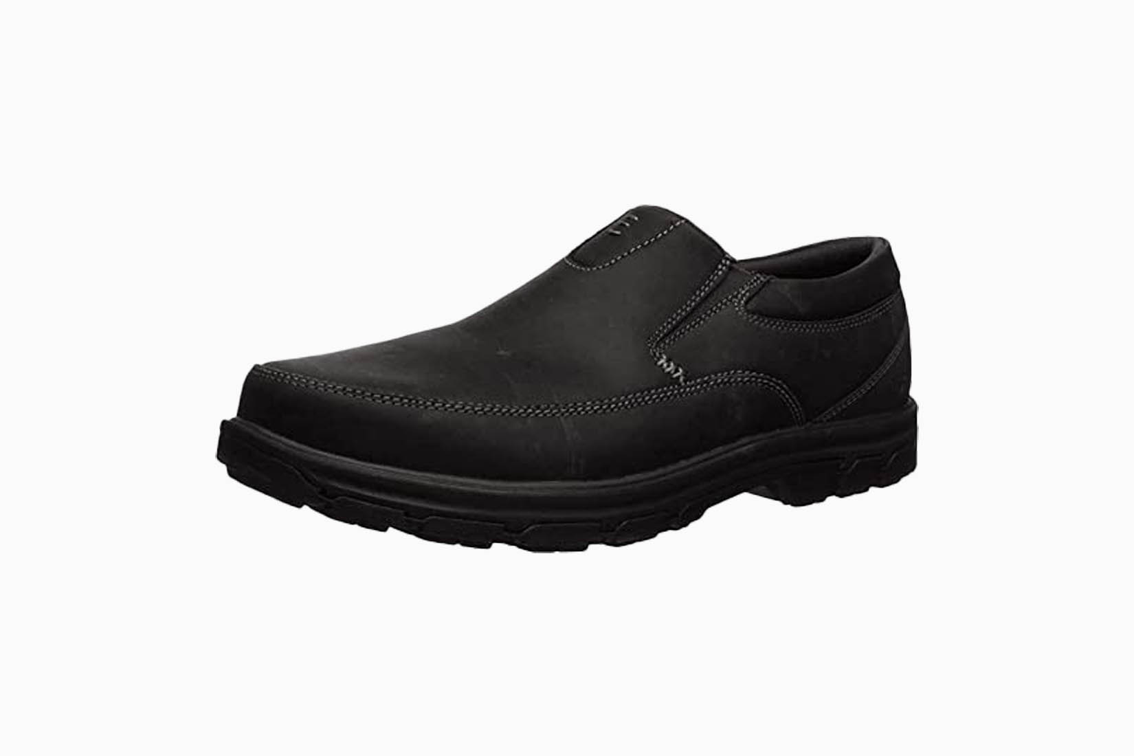  melhores sapatos para ficar de pé durante todo o dia Homens skechers revisão Luxe Digital 