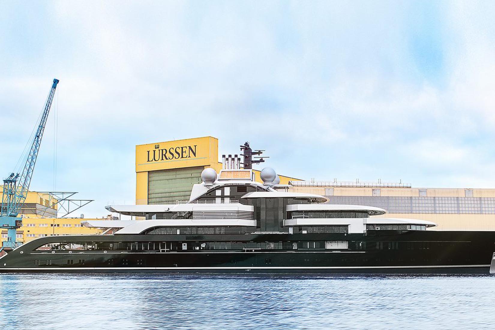 largest yacht crescent review Luxe Digital
