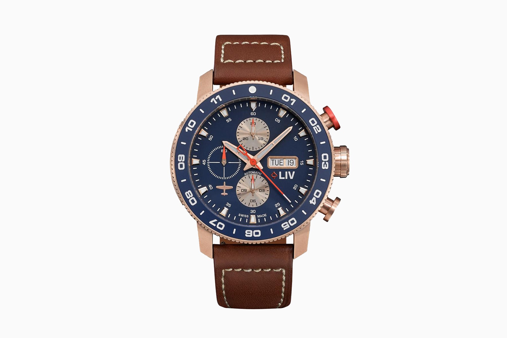 best pilot watch LIV Watches P-51 review - Luxe Digital