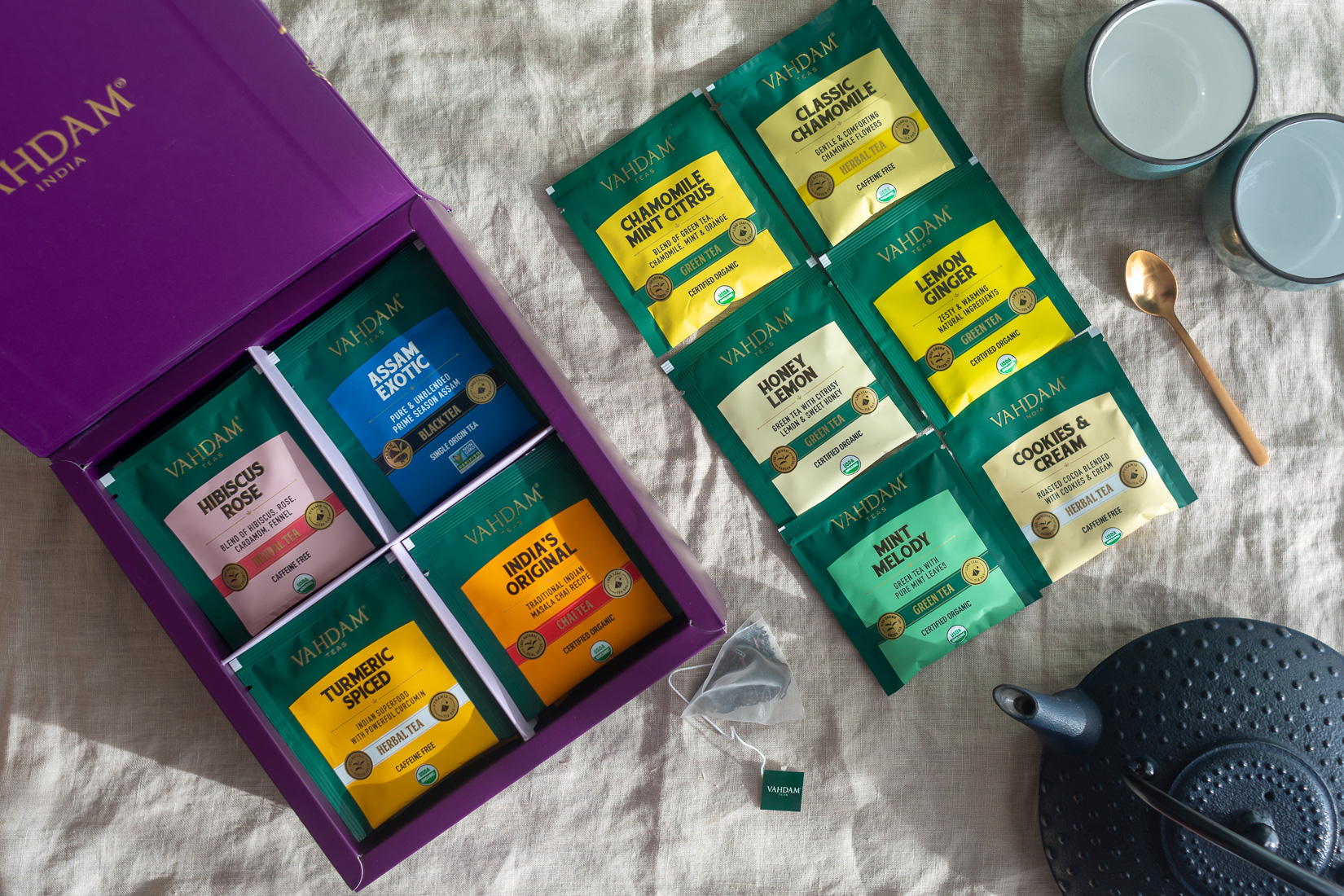 Top Picks From VAHDAM India: Best Of Wellness Teas With A Purpose