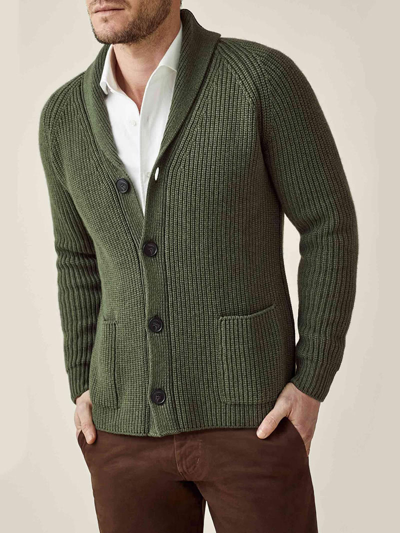 luxury menswear luca faloni aw21 knit cardigan luxe digital
