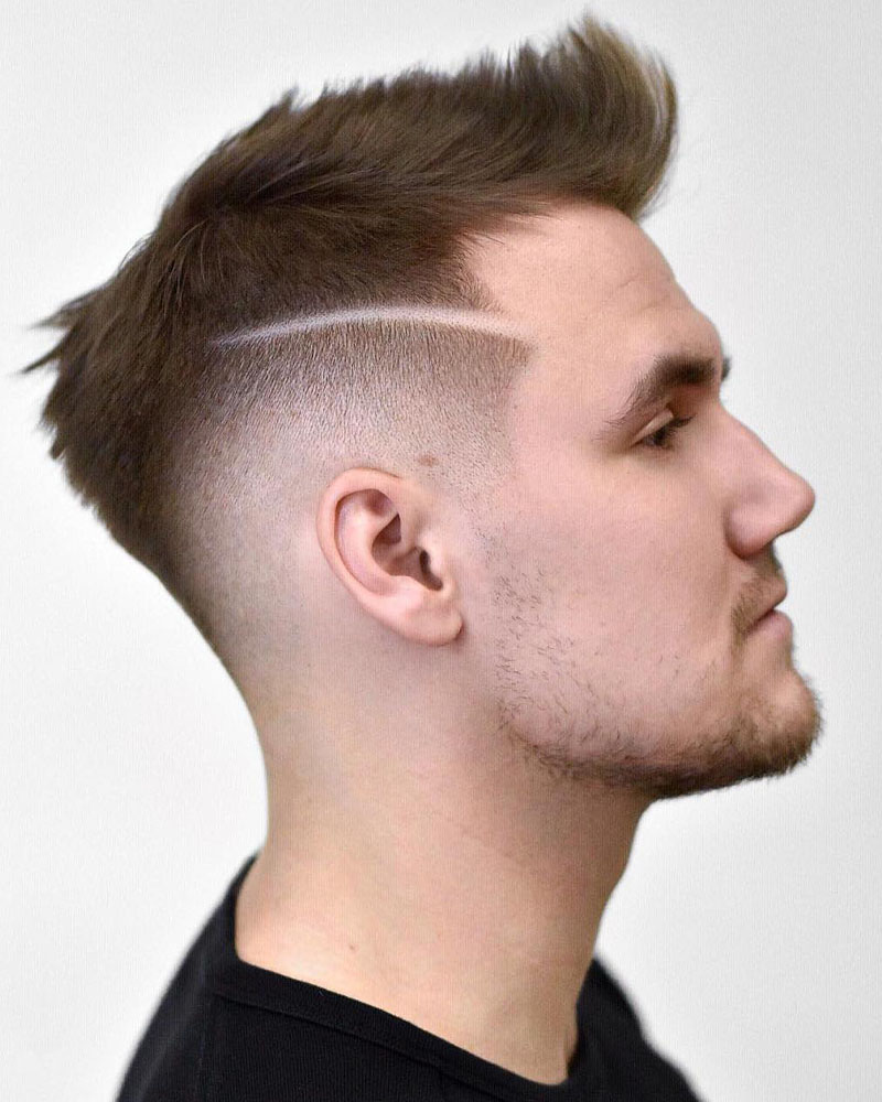 taper fade haircuts men mid fade haircut Luxe Digital
