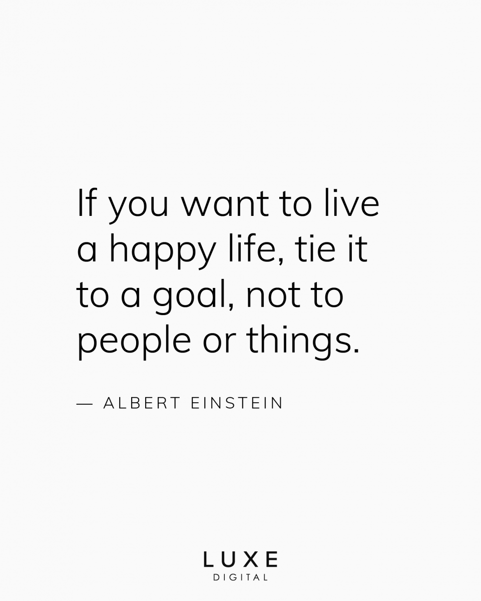 best life quotes einstein - Luxe Digital