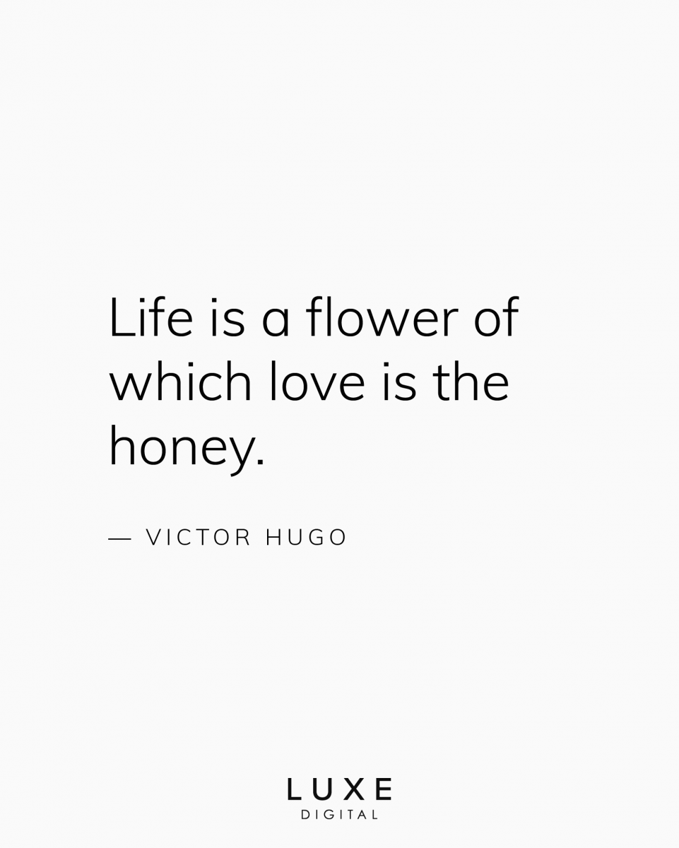 best life quotes hugo - Luxe Digital