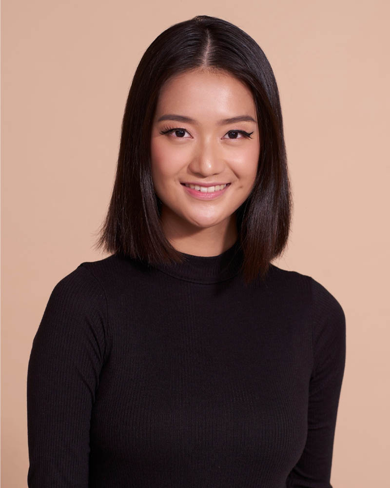 medium length hairstyles women asian shoulder length hair Luxe Digital