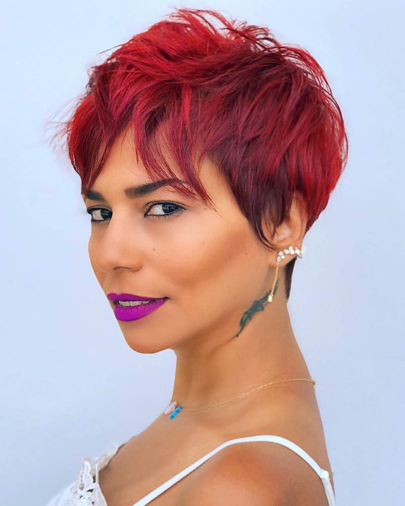 colored hairstyles for black women