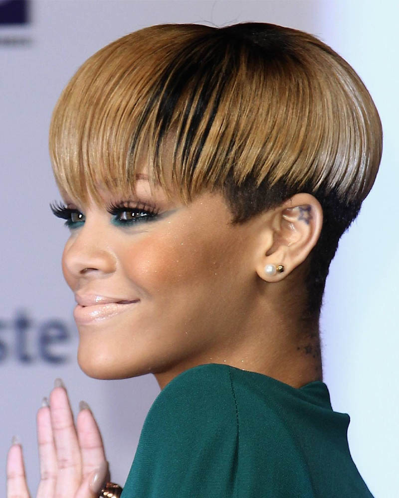 black women short hairstyles short weave bowl cut Luxe Digital