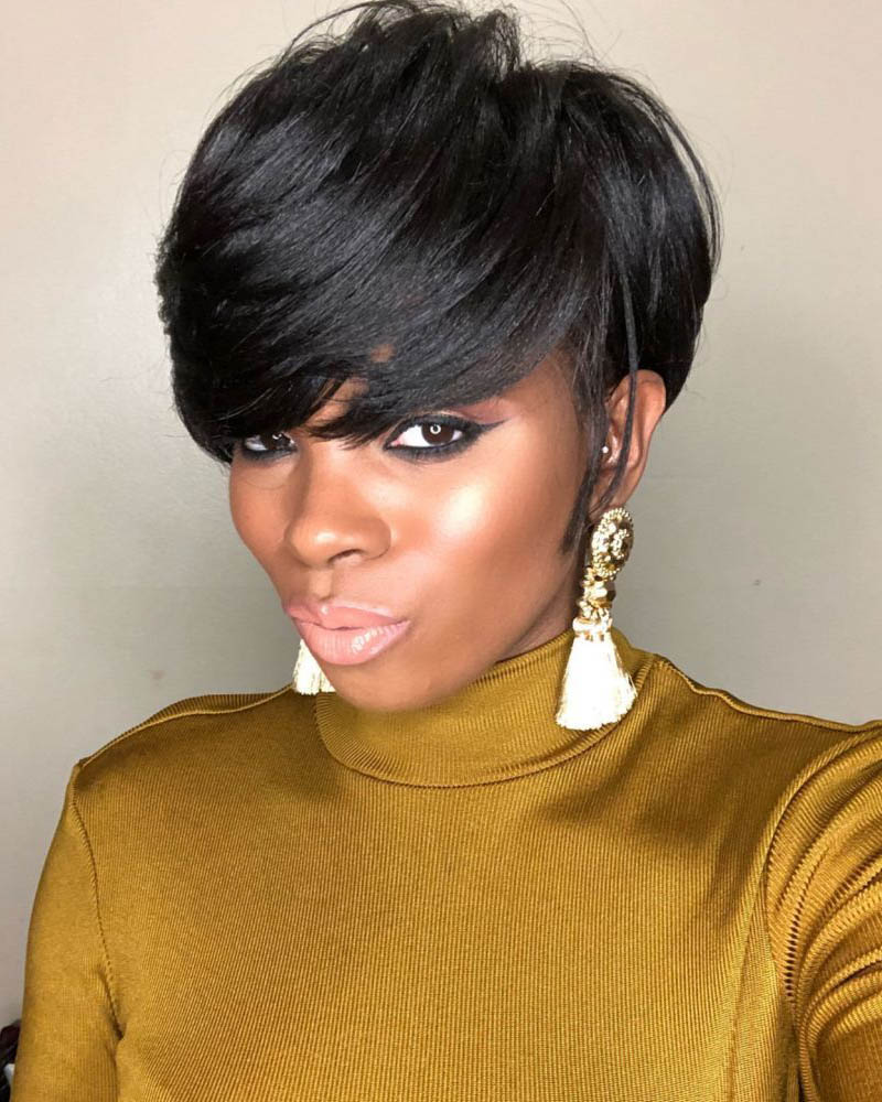 Stylish Bangs for Black Women